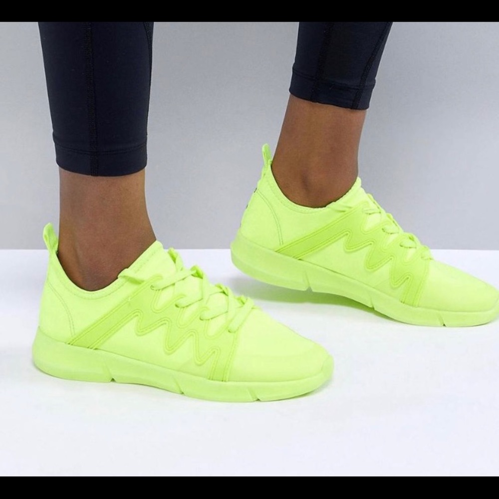 Women’s neon sneakers